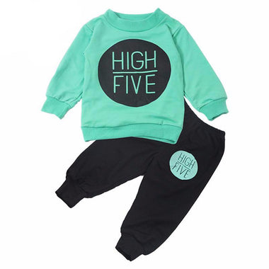 Boy's Long Sleeve Tracksuit Set