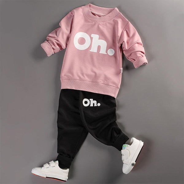Boy's Long Sleeve Tracksuit Set