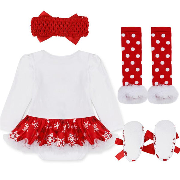 Girl's Christmas Outfit Set