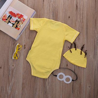 Cartoons Minions Romper Set