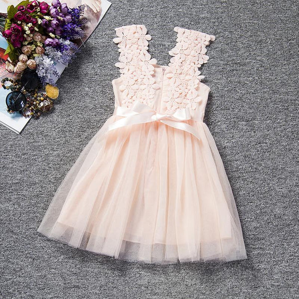 Floral Lace Tutu Dress