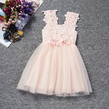 Floral Lace Tutu Dress