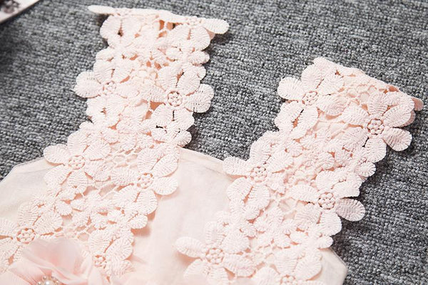 Floral Lace Tutu Dress