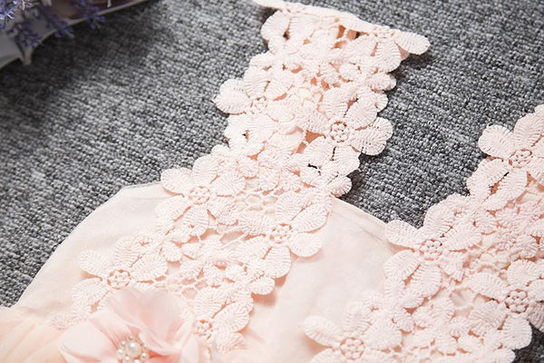 Floral Lace Tutu Dress