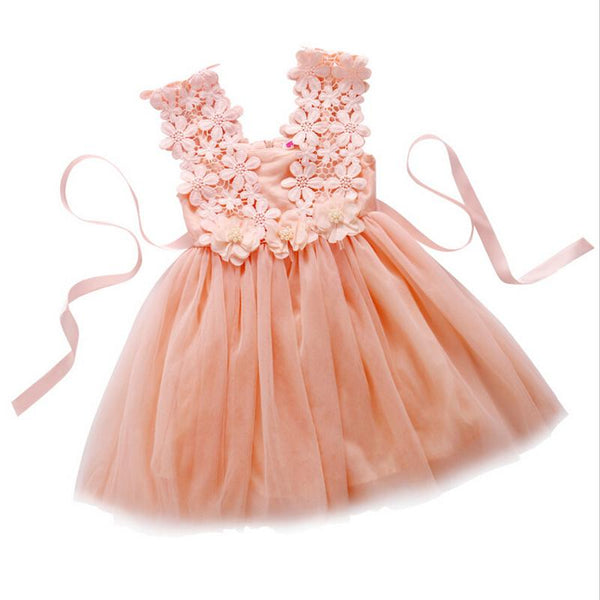 Floral Lace Tutu Dress