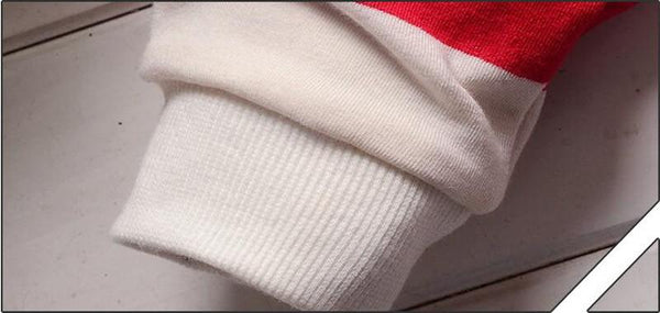 Striped Sporty Hoodies Set