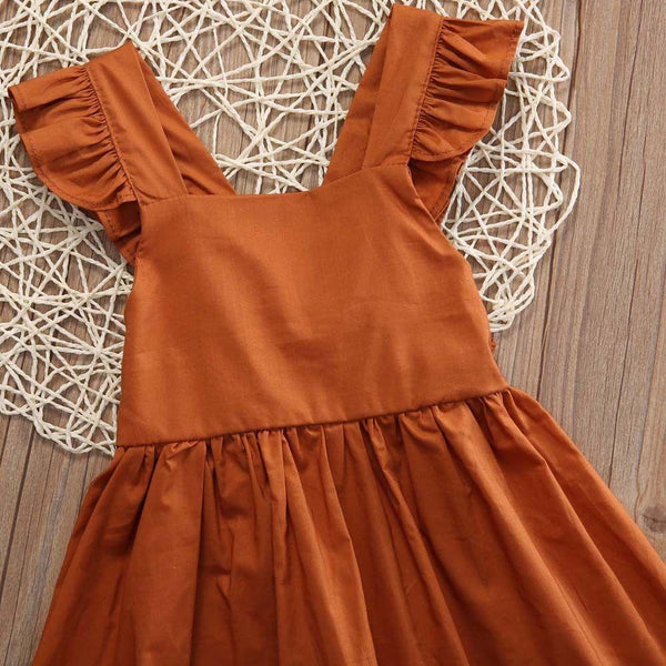 Sexy Back Bowknot Sleeveless Sundress