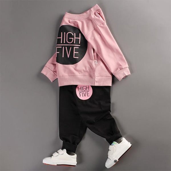 Boy's Long Sleeve Tracksuit Set