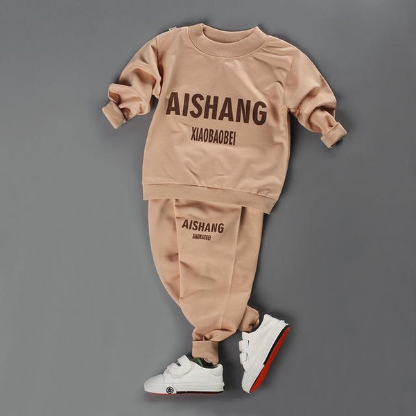 Boy's Long Sleeve Tracksuit Set