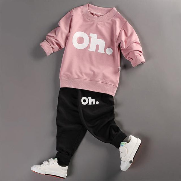 Boy's Long Sleeve Tracksuit Set