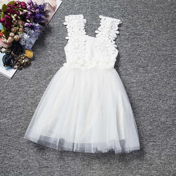 Floral Lace Tutu Dress