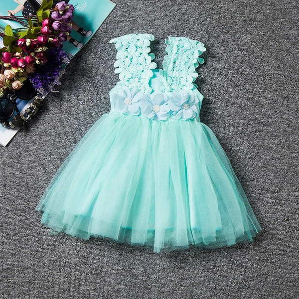 Floral Lace Tutu Dress