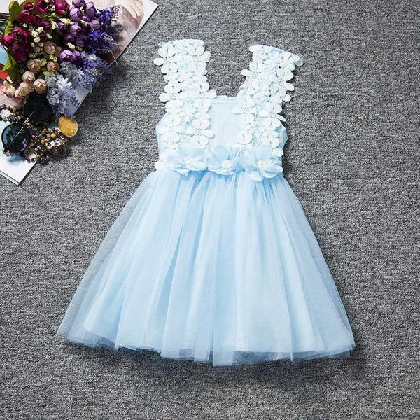 Floral Lace Tutu Dress